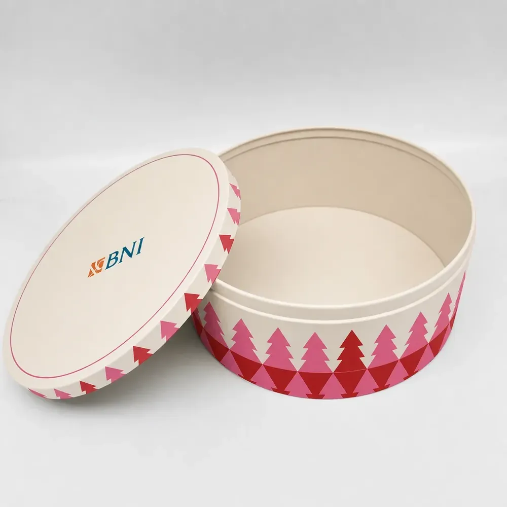 Box bulat custom dengan logo BNI
